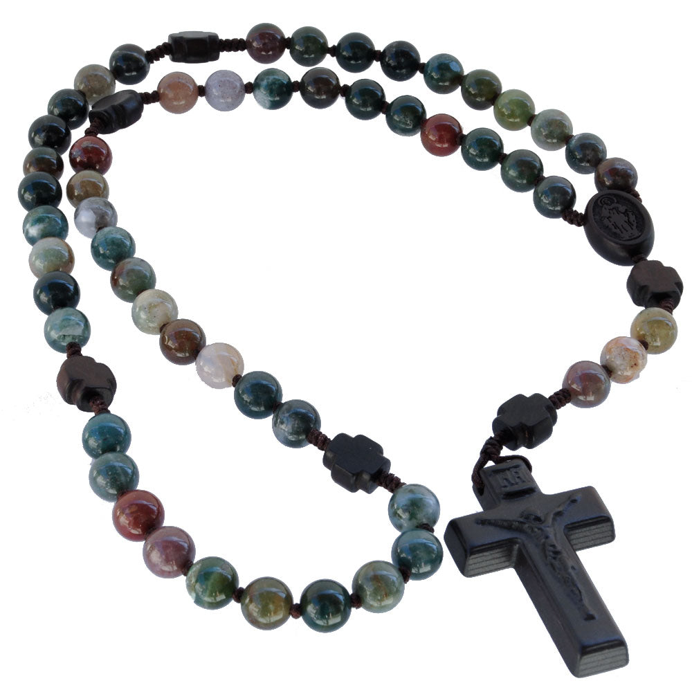 Jujube Wood Rosary Bracelet - 10mm