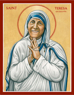 Saint Teresa of Calcutta by Ann Walker