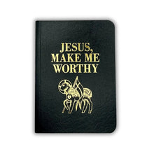 Load image into Gallery viewer, JESUS, MAKE ME WORTHY - BLACK MISSAL (AGES 6-10)
