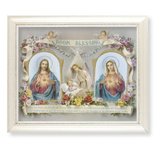 Load image into Gallery viewer, BABY ROOM BLESSING - 9.5&quot; X 11.5&quot; - PEARLIZED WHITE FRAME
