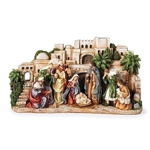 NATIVITY SCENE - TOWN BACKGROUND - 8