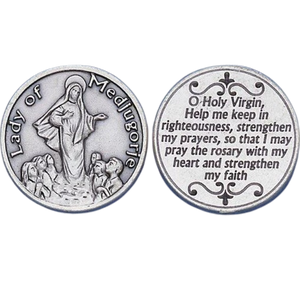 Pocket Token Our Lady of Medjugorje