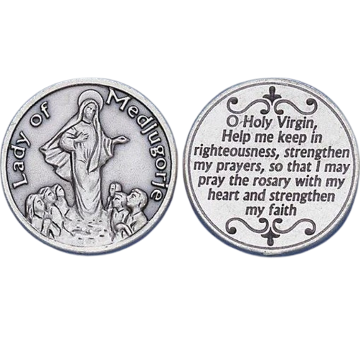 Pocket Token Our Lady of Medjugorje