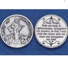 Load image into Gallery viewer, Pocket Token Our Lady of Medjugorje
