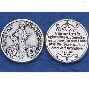 Pocket Token Our Lady of Medjugorje