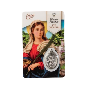 ST LUCY - EYE DISORDERS - PATRON SAINT SERIES