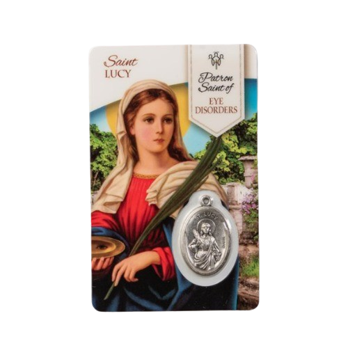 ST LUCY - EYE DISORDERS - PATRON SAINT SERIES