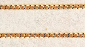 CHAIN 24" GOLD OVER BRASS