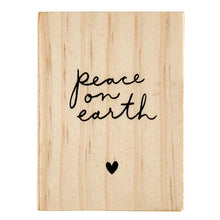 Load image into Gallery viewer, Ceramic Angel Figurine In Wood Box &quot;Peace On Earth&quot;
