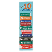 Load image into Gallery viewer, The Ten Commandments set of 10 Bookmarks
