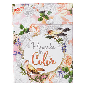 Proverbs in Color Coloring Cards