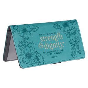 Strength and Dignity Checkbook Cover