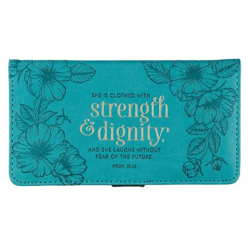 Strength and Dignity Checkbook Cover