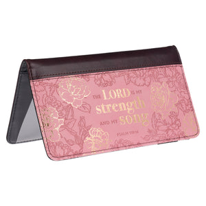 Lord is My Strength and Song Checkbook Cover