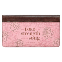 Load image into Gallery viewer, Lord is My Strength and Song Checkbook Cover
