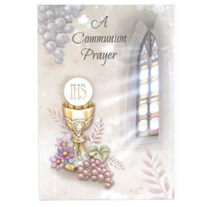 GREETING CARD - A COMMUNION PRAYER