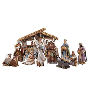 NATIVITY SET - BETHLEHEM NIGHTS - 12 PIECE SET