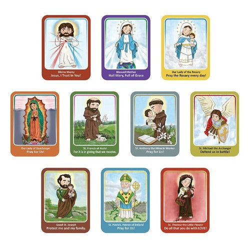 Mini Saints Magnet Set of 20 (2 of each saint)