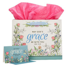 Load image into Gallery viewer, God&#39;s Grace in Blue Large Gift Bag
