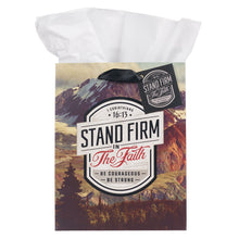 Load image into Gallery viewer, Gift Bag (M) Stand Firm in the Faith Mountain View
