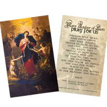 Load image into Gallery viewer, MARY, UNDOER OF KNOTS - INTERCESSION PRAYER
