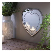 Load image into Gallery viewer, Mirror Heart Shaped Serenity Prayer
