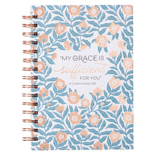 Load image into Gallery viewer, My Grace is Sufficient Wire Bound Journal
