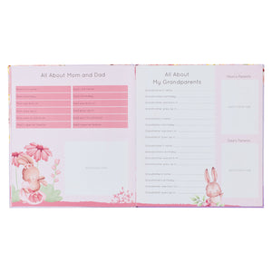 My First Year (Girls) Hardcover Memory Book