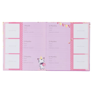 My First Year (Girls) Hardcover Memory Book