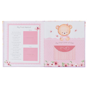 My First Year (Girls) Hardcover Memory Book