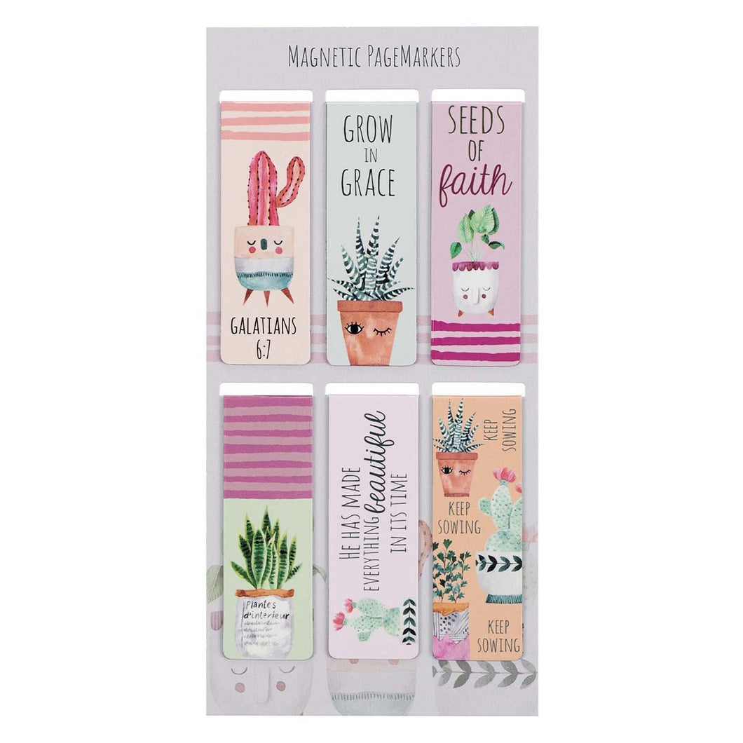 Grow in Grace Collection Magnetic Bookmarks