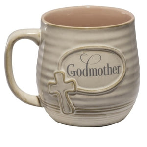 Coffee Mug Godmotherwith Cross