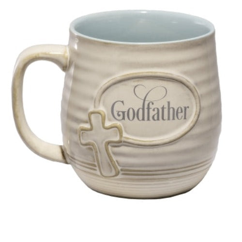 Coffee Mug Godfather with Cross