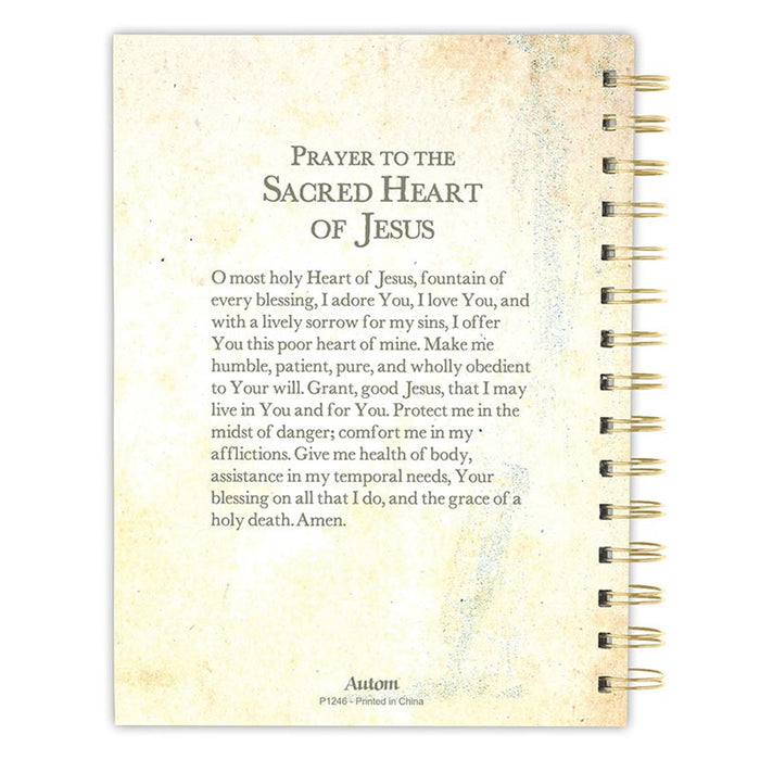 Journal "Sacred Heart" Wire Bound