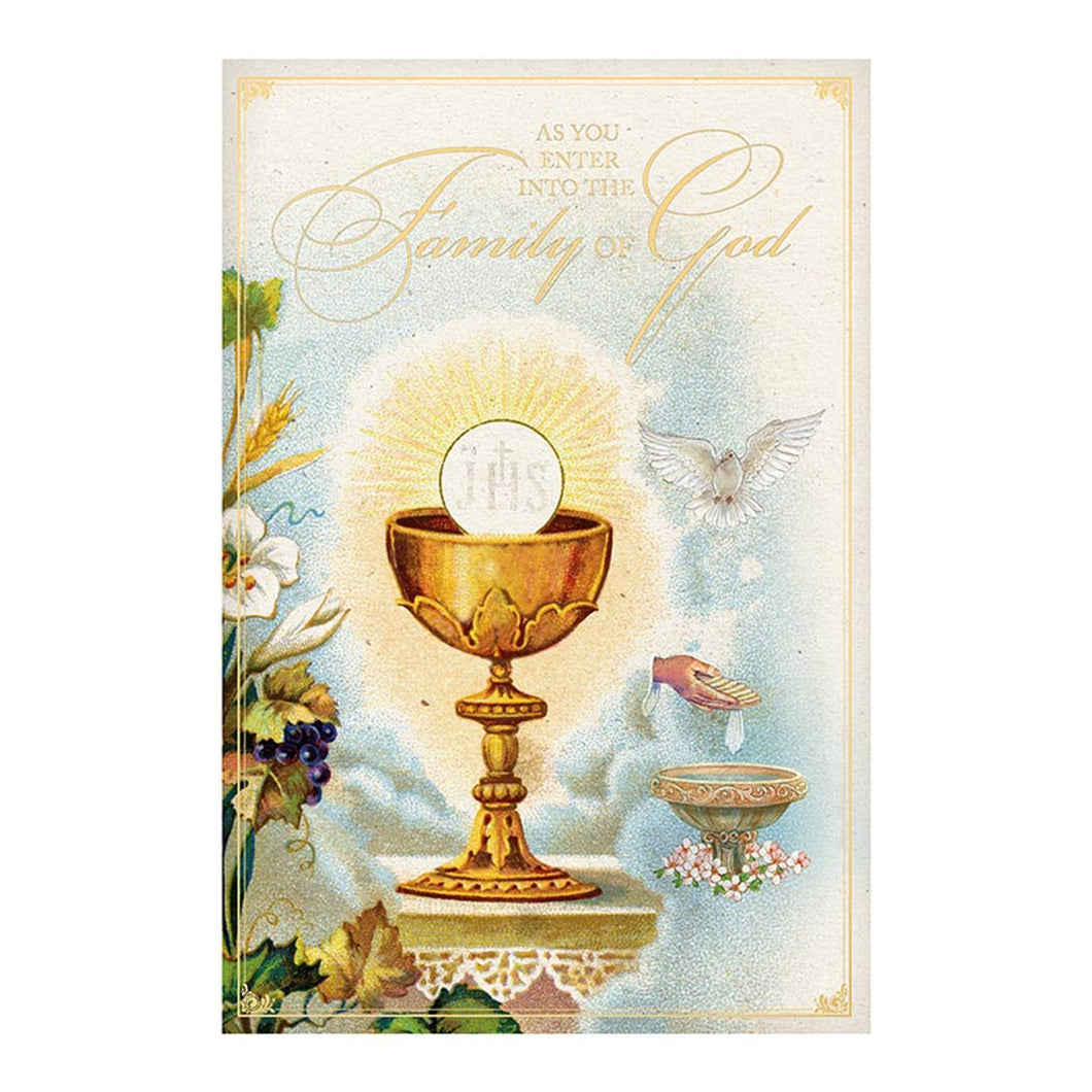 RCIA As You Enter Into the Family of God Card Greeting Card