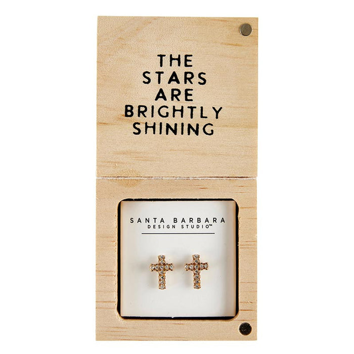 Treasure Box Holiday Earrings "O Holy Night"