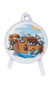 NOAH'S ARK 3D CRIB MEDAL