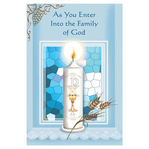 RCIA As You Enter Into the Family of God Card Greeting Card