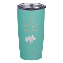 Load image into Gallery viewer, It is Well with My Soul Travel Mug
