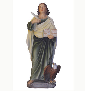 St. John Statue in Fully Hand-Painted Color 8"