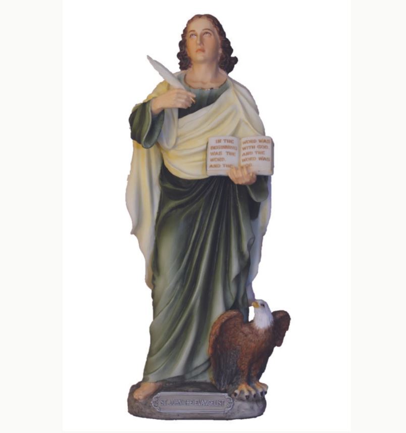 St. John Statue in Fully Hand-Painted Color 8