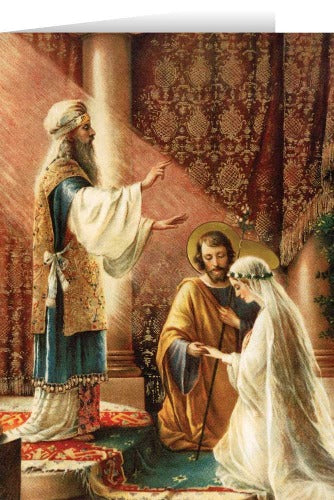 Greeting Card - Wedding of Mary & Joseph - 5