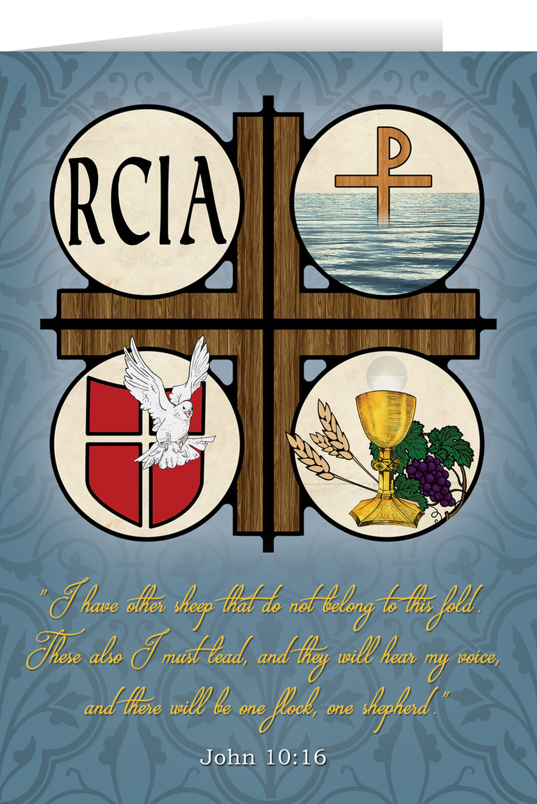 Greeting Card RCIA Symbols