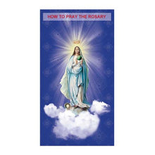 Load image into Gallery viewer, TRIFOLD PRAY THE ROSARY CARD
