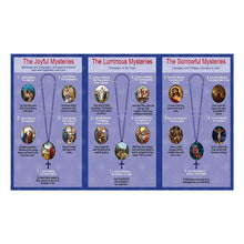 Load image into Gallery viewer, TRIFOLD PRAY THE ROSARY CARD
