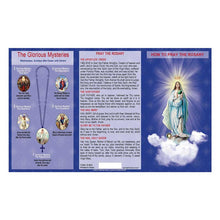 Load image into Gallery viewer, TRIFOLD PRAY THE ROSARY CARD
