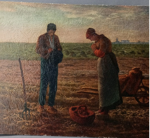 Vintage Frameable print on Artboard Jean Francois Millet 