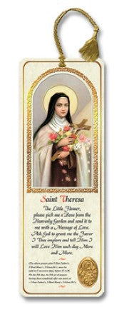 BOOKMARK ST THERESA ENGLISH