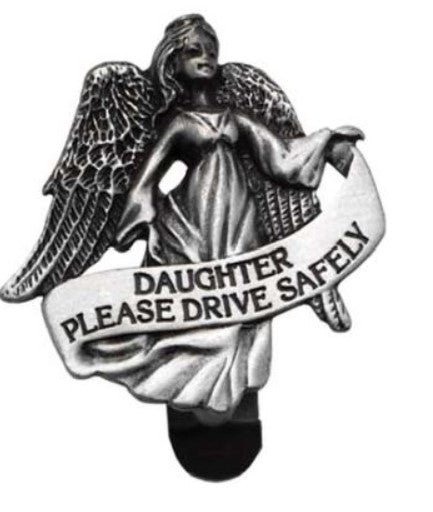 VISOR CLIP - DAUGHTER PLEASE DRIVE SAFELY