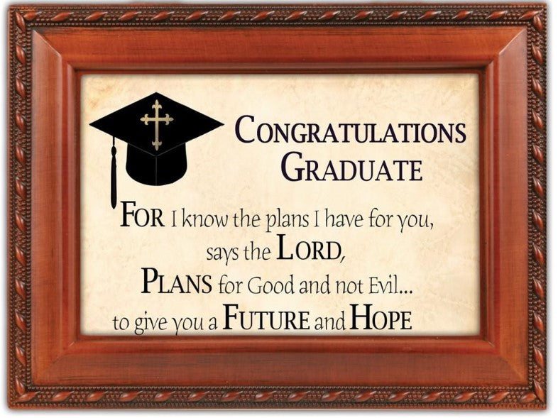 Keepsake Box - Congratulations Graduate - For I Know the Plans – Gospa ...